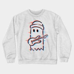 Holographic Luke Ghostie Crewneck Sweatshirt